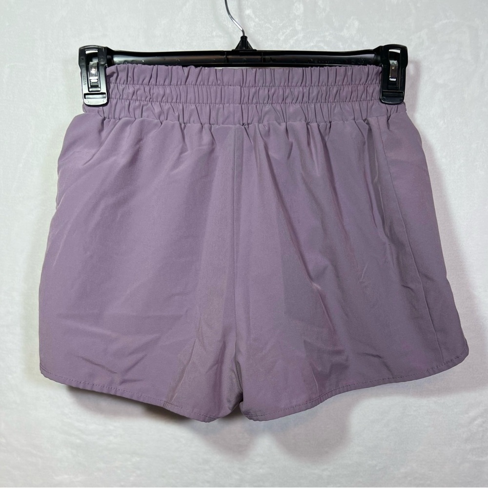 Blooming Jelly Light Purple Women’s Athletic Running Shorts Size L Quick-Dry - Picture 3 of 10